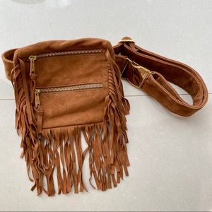84Rockwell suede belt bag